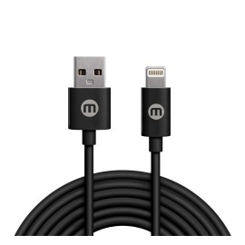 CABLE LIGHTNING NEGROS 1 M