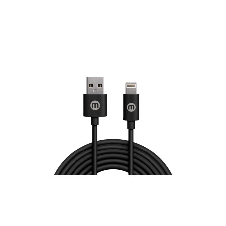 CABLE LIGHTNING NEGROS 1 M